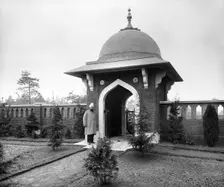 The Muslim Burial Ground, Horsell Common, Woking, Surrey, August-September 1917. Artist: Adolph Augustus Boucher