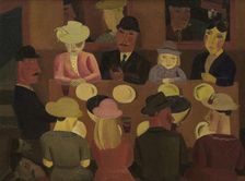 The Mussel Eaters, 1923. Creator: De Smet, Gustave (1877-1943)