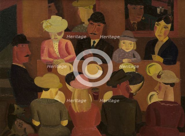 The Mussel Eaters, 1923. Creator: Gustave De Smet.