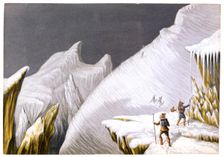 The Mur de la Cote c1855. Creator: George Baxter