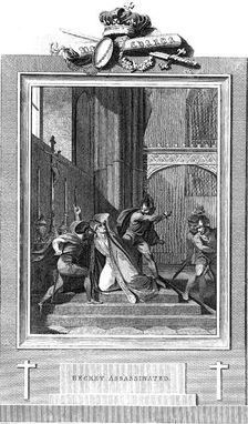 The murder of Thomas a Becket, 1170 (1825)