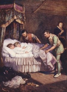 The Murder of the Princes in the Tower 1925. Creator: Howard Davie