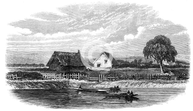 The murder of a missionary by the Maoris in New Zealand: scene of the murder of Rev. Volkner, 1865. Creator: Unknown.
