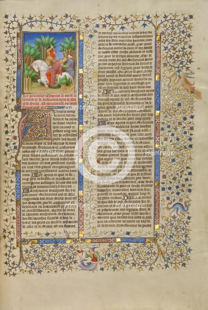 The Murder of Antiochus III; Des cas des nobles hommes et femmes, about 1413-1415. Creators: Boucicaut Master, Workshop of the Boucicaut Master.