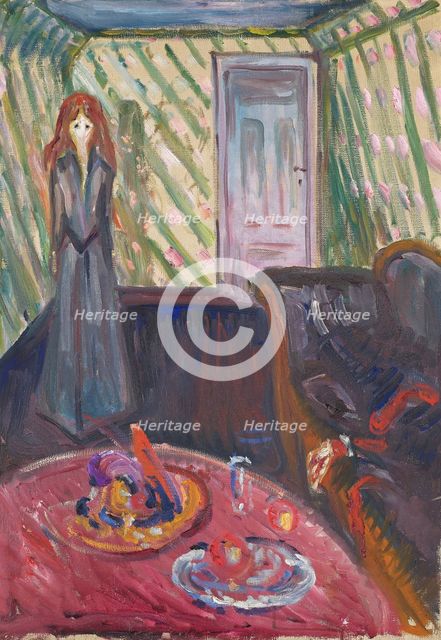 The Murderess, 1907. Creator: Munch, Edvard (1863-1944).