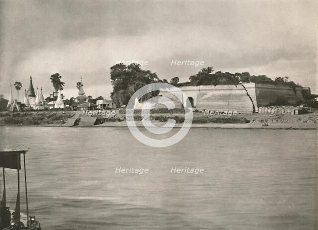 'The Murhla Fort on the Irrawaddy', 1900. Creator: Unknown.