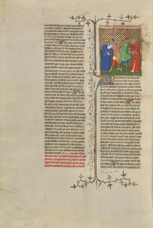 The Mutilation of Byzantine Emperors Justinian II and Philippicus, about 1413-1415. Creators: Boucicaut Master, Workshop of the Boucicaut Master