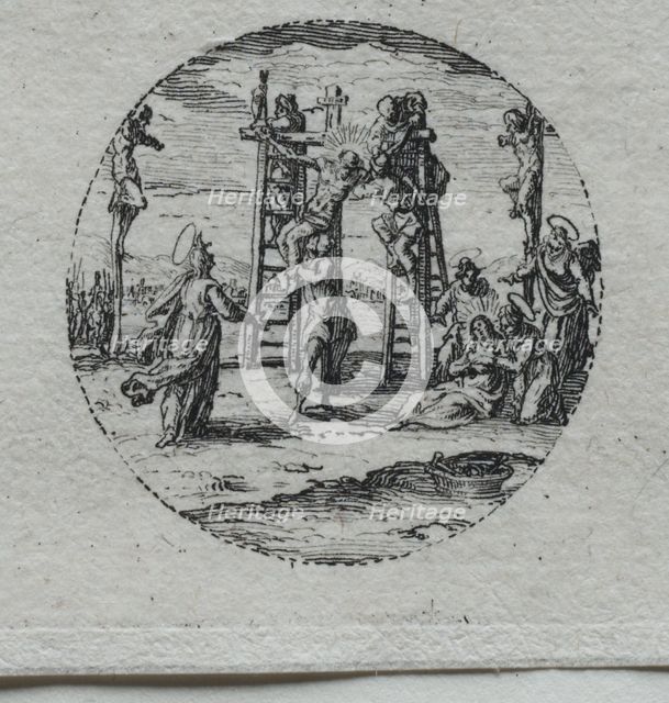 The Mysteries of the Passion: The Crucifixion. Creator: Jacques Callot (French, 1592-1635).