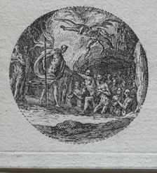 The Mysteries of the Passion: The Descent into Limbo. Creator: Jacques Callot (French, 1592-1635)