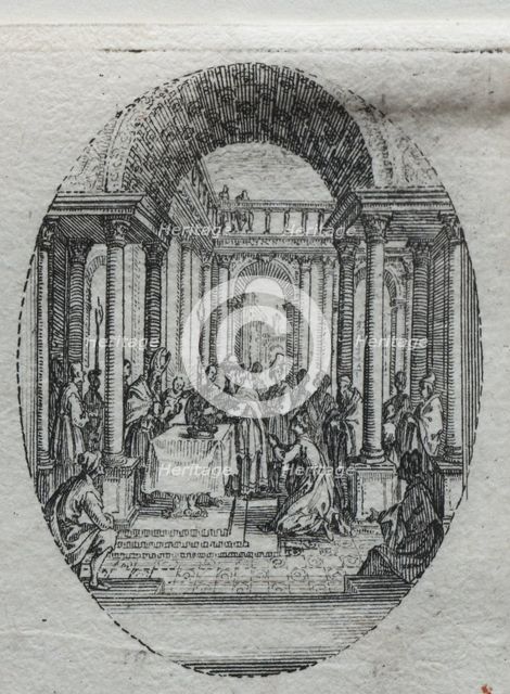 The Mysteries of the Passion: The Presentation in the Temple. Creator: Jacques Callot (French, 1592-1635).