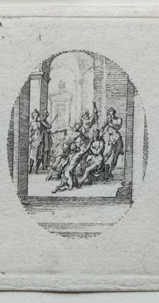The Mysteries of the Passion: Christ Crowned with Thorns. Creator: Jacques Callot (French, 1592-1635)