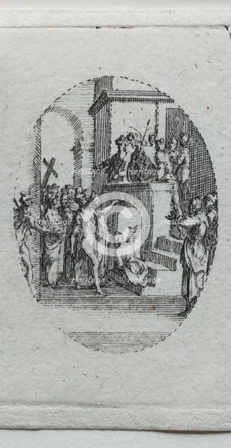 The Mysteries of the Passion: Christ Presented to the People. Creator: Jacques Callot (French, 1592-1635).