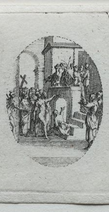 The Mysteries of the Passion: Christ Presented to the People. Creator: Jacques Callot (French, 1592-1635)