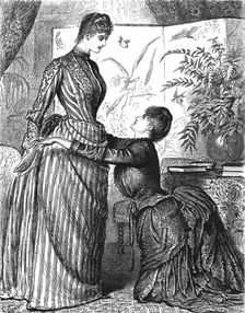 'The Mystery of Mirbridge, by James Payn. "What! Is it possible that you will not tell him?" , 188 Creator: George du Maurier