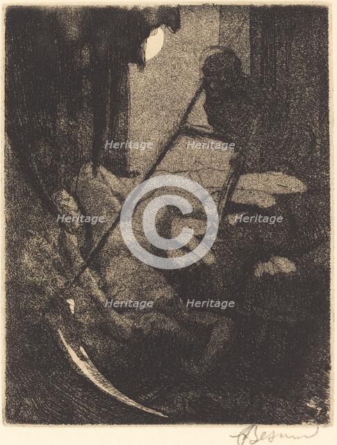 The Mystery (Le mystère), 1900. Creator: Paul Albert Besnard.