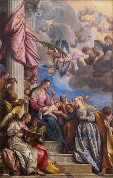 The Mystical Marriage of Saint Catherine