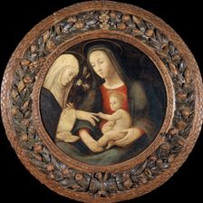 The Mystical Marriage of Saint Catherine, First Half of 16th cen.. Creator: Anonymous