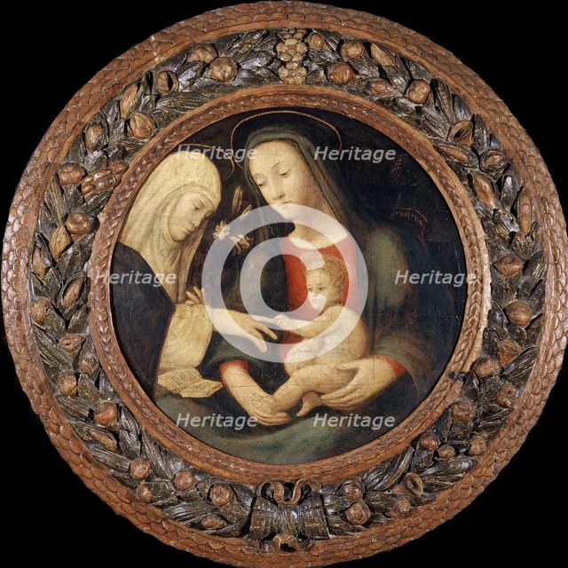The Mystical Marriage of Saint Catherine, First Half of 16th cen.. Creator: Anonymous.
