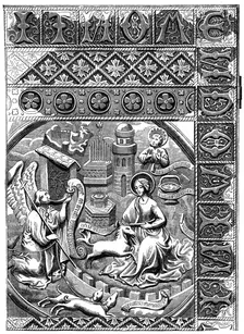 The mystical chase of the unicorn, which has taken refuge in the lap of the virgin, 15th century, (1