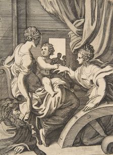 The mystic marriage of Saint Catherine, ca. 1560-1600., ca. 1560-1600. Creator: Anon