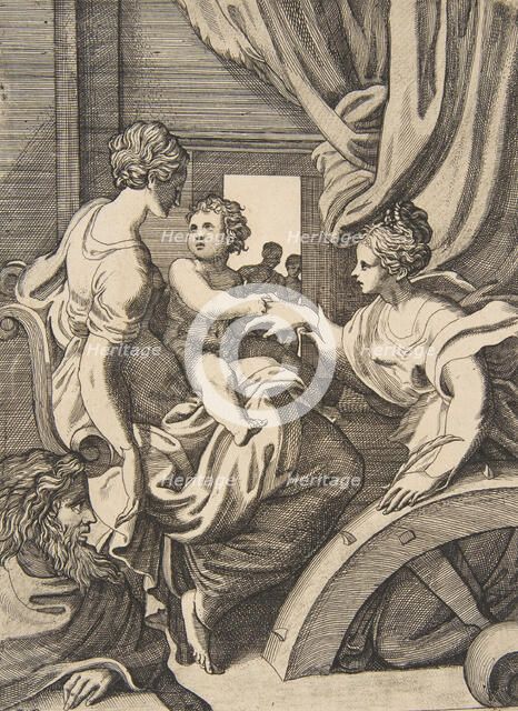 The mystic marriage of Saint Catherine, ca. 1560-1600., ca. 1560-1600. Creator: Anon.