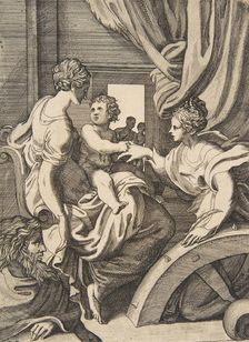 The mystic marriage of Saint Catherine, ca. 1560-1600., ca. 1560-1600. Creator: Anon