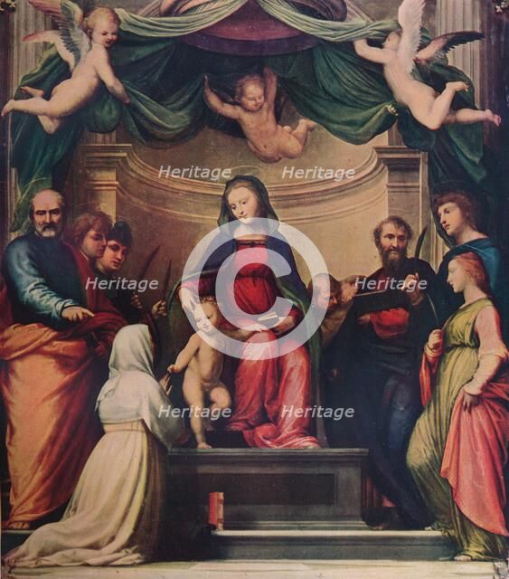 The Mystic Marriage of Saint Catherine of Siena, 1511, (1911). Artist: Fra Bartolomeo