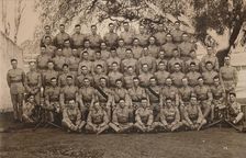 The Machine Gun Platoon of the First Battalion, The Queen's Own Royal West Kent Regiment. Poona, Ind