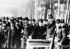 The machine shop at the Daimler works, Coventry, Warwickshire, 1899