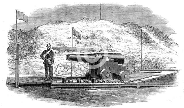 The Mackay Gun, 1864. Creator: Unknown.