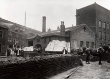 The Mackintosh toffee factory in Lilley Lane, Halifax, West Yorkshire, 1912