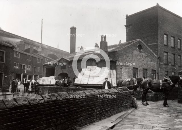 The Mackintosh toffee factory in Lilley Lane, Halifax, West Yorkshire, 1912. Artist: Unknown