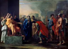 The Magnanimity of Scipio Africanus 1640. Artist: Nicolas Poussin