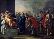 The Magnanimity of Scipio Africanus 1640. Artist: Nicolas Poussin