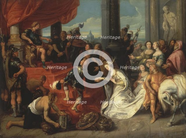 The Magnanimity of Scipio Africanus, 1641. Creator: Simon de Vos.