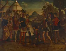 The Magnanimity of Scipio Africanus, c1500. Creator: Michele da Verona