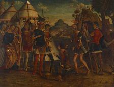 The Magnanimity of Scipio Africanus, c1500. Creator: Michele da Verona