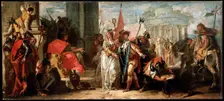 The Magnanimity of Scipio Africanus c1727-1769. Artist: Francesco Fontebasso