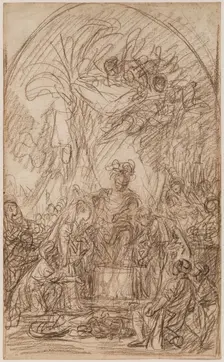 The Magnanimity of Scipio, between 1760 and 1769. Creator: Francois Boucher