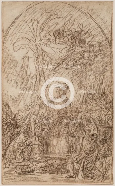 The Magnanimity of Scipio, between 1760 and 1769. Creator: Francois Boucher.