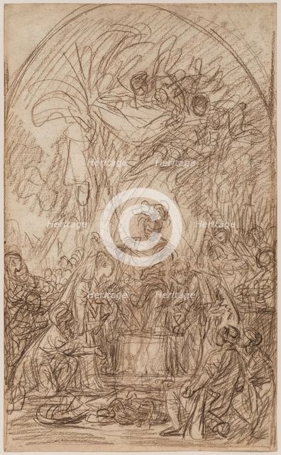 The Magnanimity of Scipio, between 1760 and 1769. Creator: Francois Boucher.