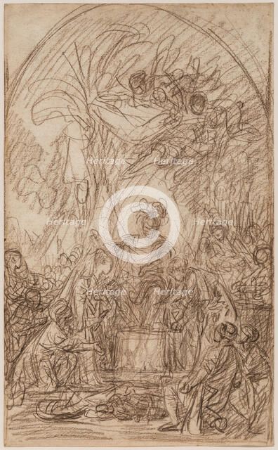 The Magnanimity of Scipio, between 1760 and 1769. Creator: Francois Boucher.