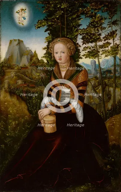 The Magdalen, 1525. Creator: Lucas Cranach the Elder.