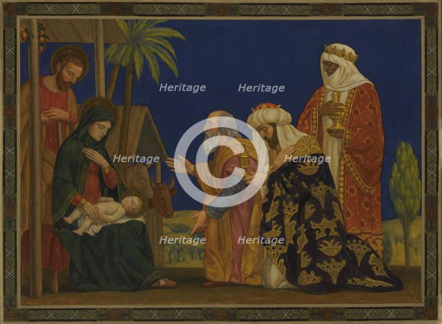 The Magi, ca. 1915. Creator: H. Siddons Mowbray.
