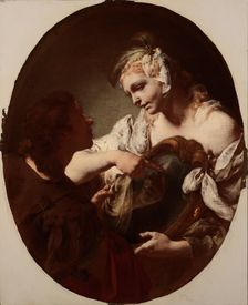 The Magic Mirror, early 18th century? Creator: Giovanni Battista Piazzetta