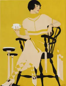 The Magic Hour - Afternoon Tea, 1924. Creator: Phillips, Coles (1880-1927)