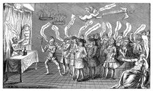 The Magician or Bottle Cungerer. English Credulity: or, Ye're all Bottled 1749