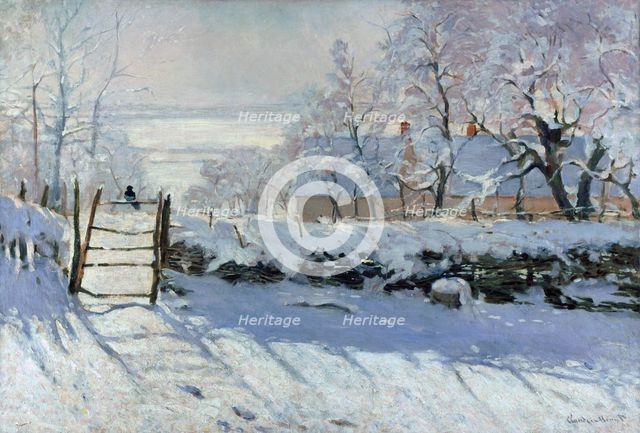 The Magpie, 1869. Artist: Monet, Claude (1840-1926)