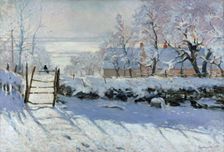 The Magpie, 1869. Artist: Monet, Claude (1840-1926)