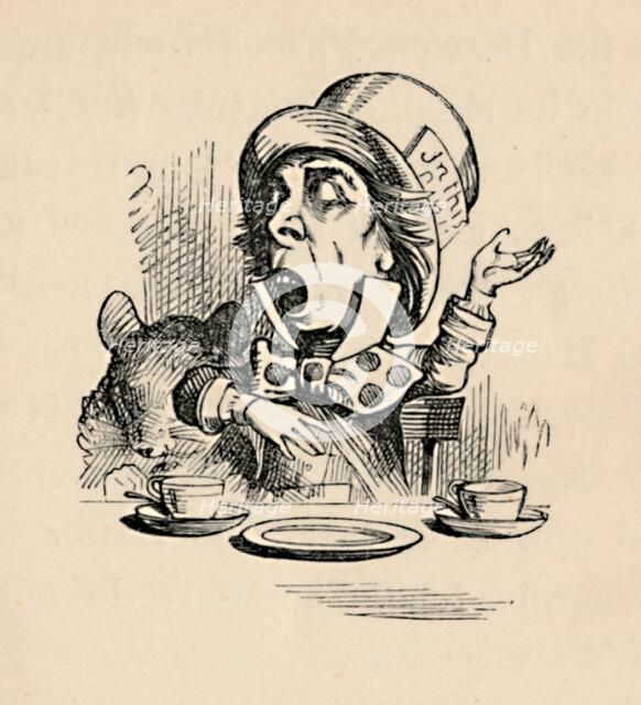 'The Mad Hatter', 1889. Artist: John Tenniel.